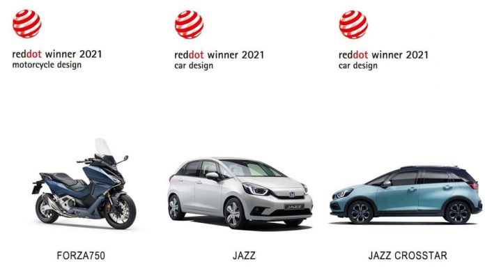 HONDA REMPORTE LES RED DOT AWARDS 2021