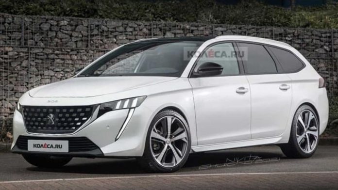 Nouvelle Peugeot 308 SW - crédit photo kolesa.ru