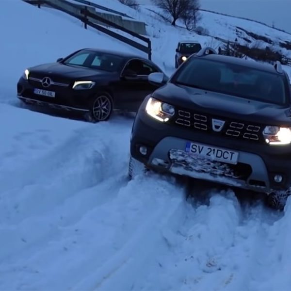 Dacia Duster 4x4 VS Mercedes GLC 4Matic