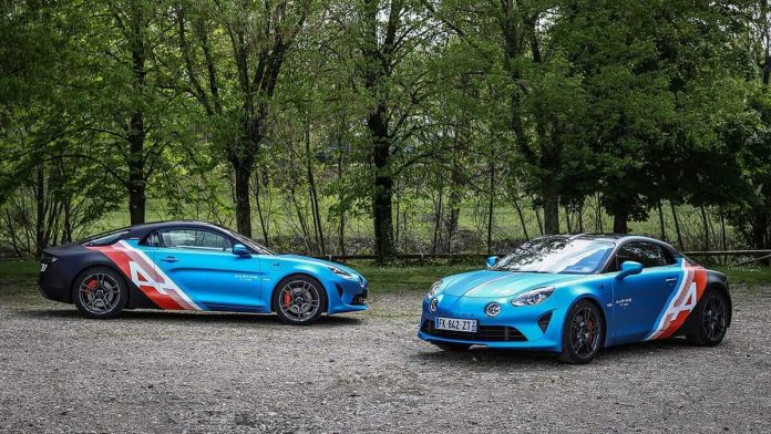 2021 - Alpine A110 Trackside