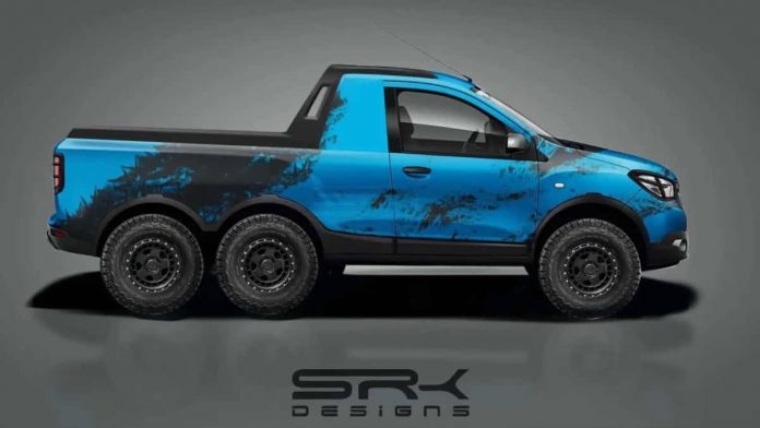 Dacia Lodgy 2021 - SUV 6X6 - by SRK Designs