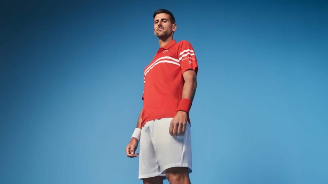 Novak Djokovic - campagne publicitaire 508 PEUGEOT SPORT ENGINEERED