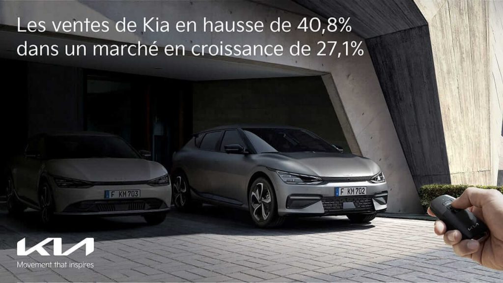 Kia atteint une part de marché record en Europe durant le S1 2021 Kia Europe 1er semestre 2021