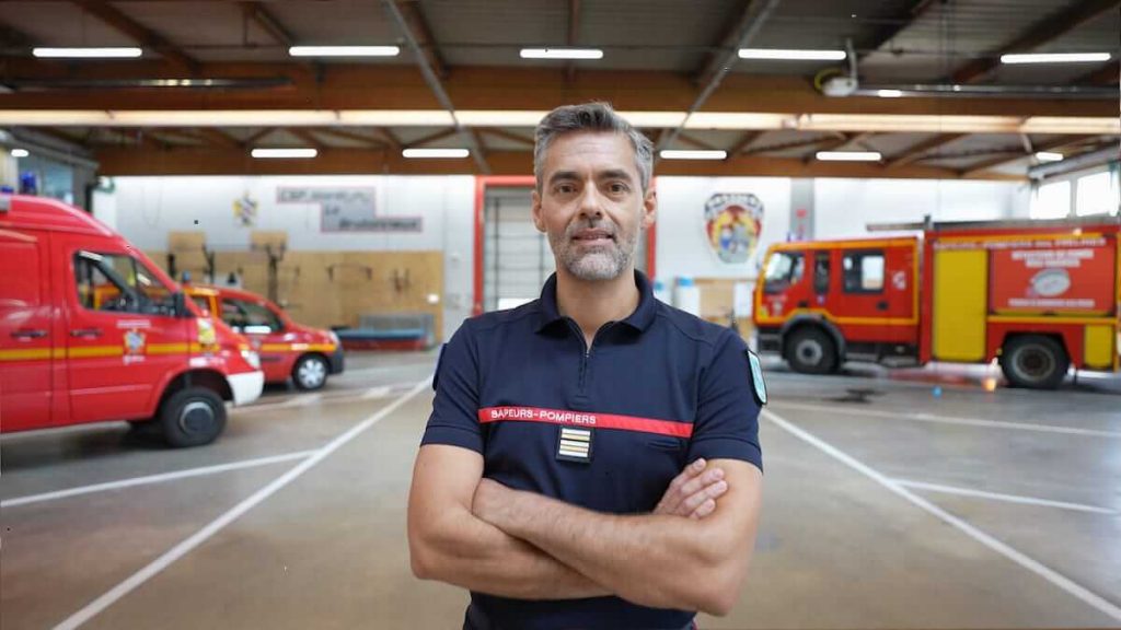 Christophe Lenglos, Lieutenant-colonel de Sapeurs-pompiers du Service Départemental d’Incendie et de Secours des Yvelines.