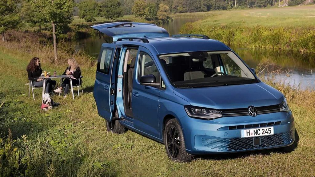 Volkswagen Caddy California Camping