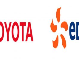 Logo EDF et Toyota