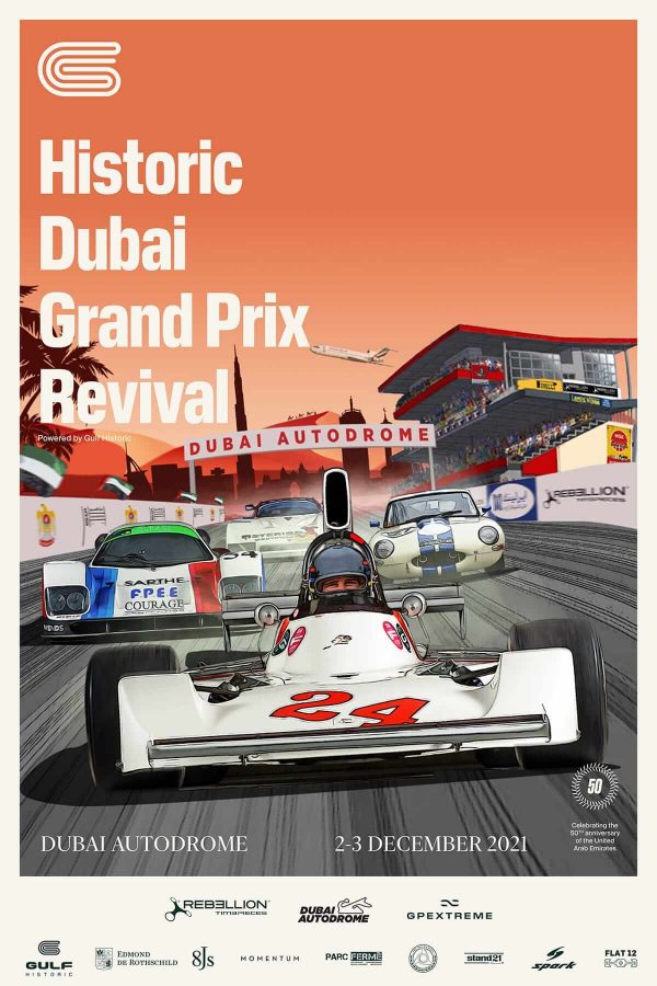 Le Historic Dubai Grand Prix Revival powered by Gulf Historic aura lieu