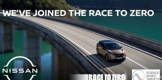 Nissan Ariya Race to Zero