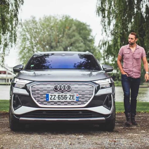 Nouvelle Audi Q4 e-tron & Arthur Guérin-Boëri (1)