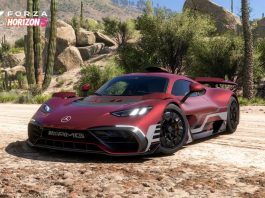 Virtual Mercedes-AMG Project ONE in Forza Horizon 5 video game