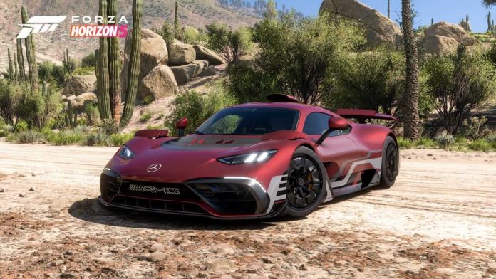 Virtual Mercedes-AMG Project ONE in Forza Horizon 5 video game
