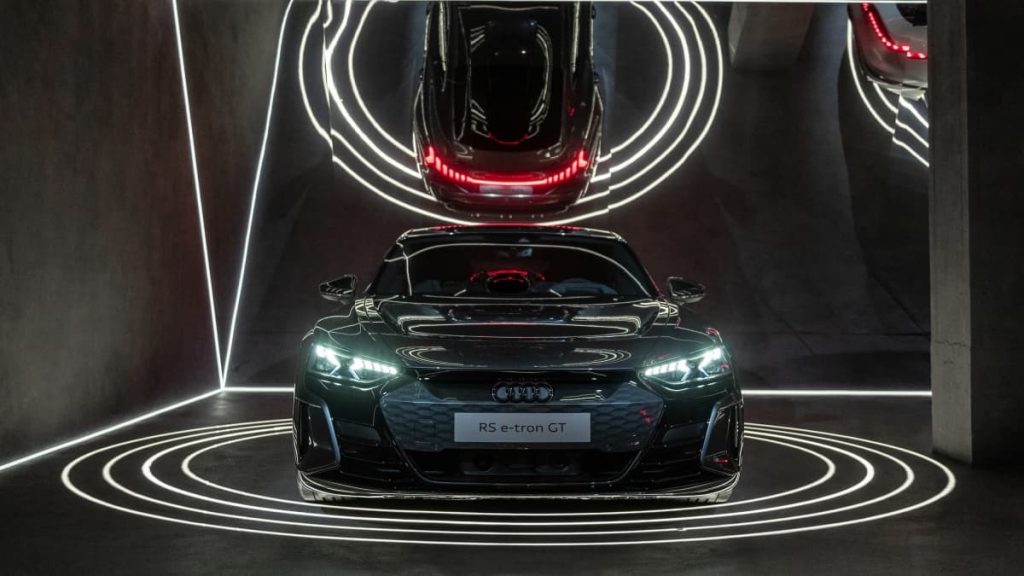 L’Audi A6 e-tron concept à la Milan Design Week Audi A6 e-tron Concept