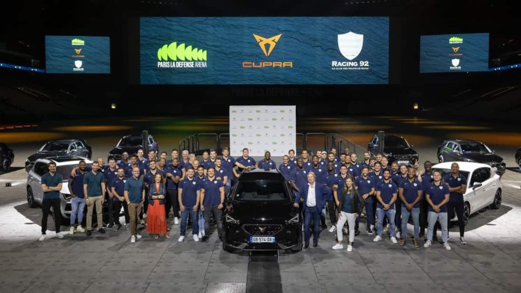 CUPRA devient partenaire officiel de Paris La Défense Arena