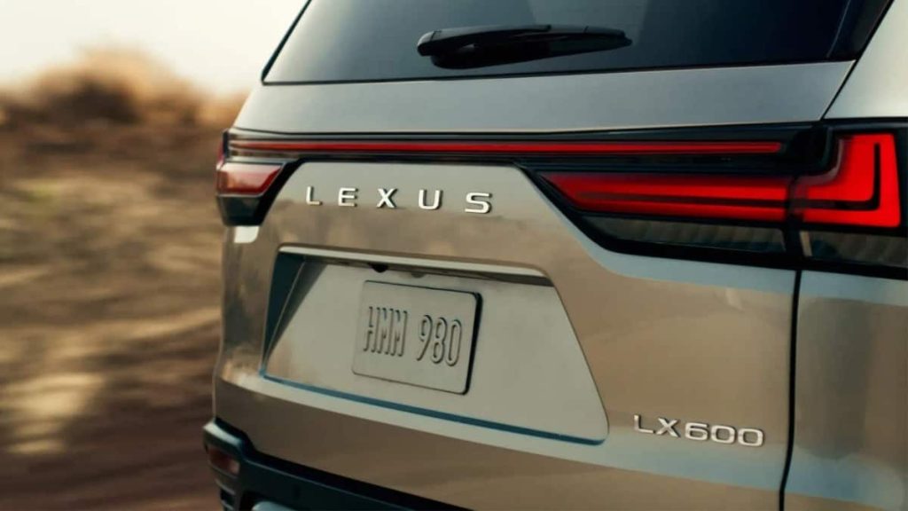 Lexus LX600 2022 - teaser