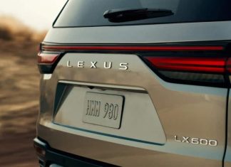 Lexus LX600 2022 - teaser
