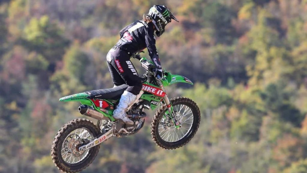 Courtney Duncan et Bike It MTX Kawasaki