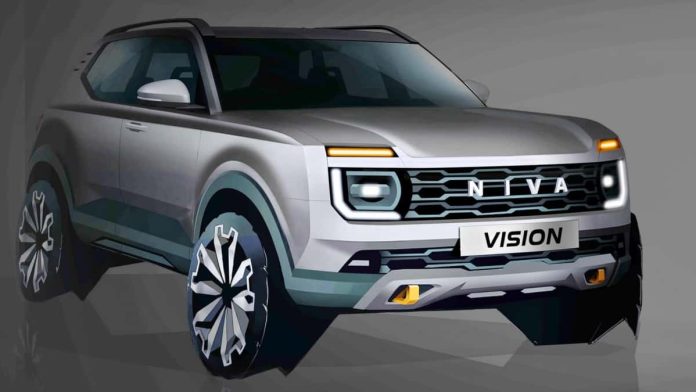 Lada Niva 2024 - rendu