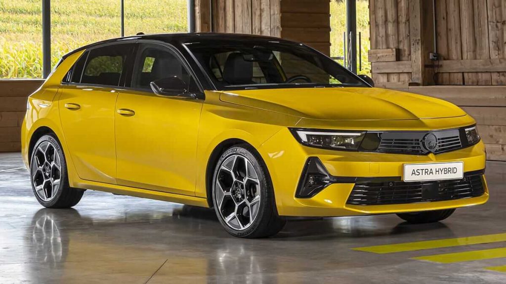 Nouvelle Opel Astra disponible en version hybride rechargeable et