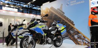 BMW Motorrad au salon Milipol 2021