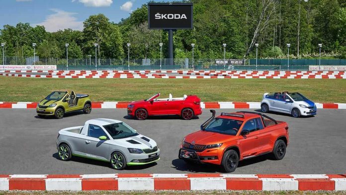 Skoda Auto azubi cars