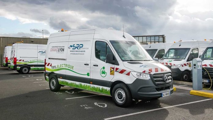 57 eSprinter pour SRP Polyservices à Lyon