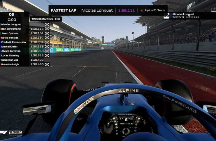 Alpine Esports truste les podiums lors du 3e round des F1 Esports Pro Series