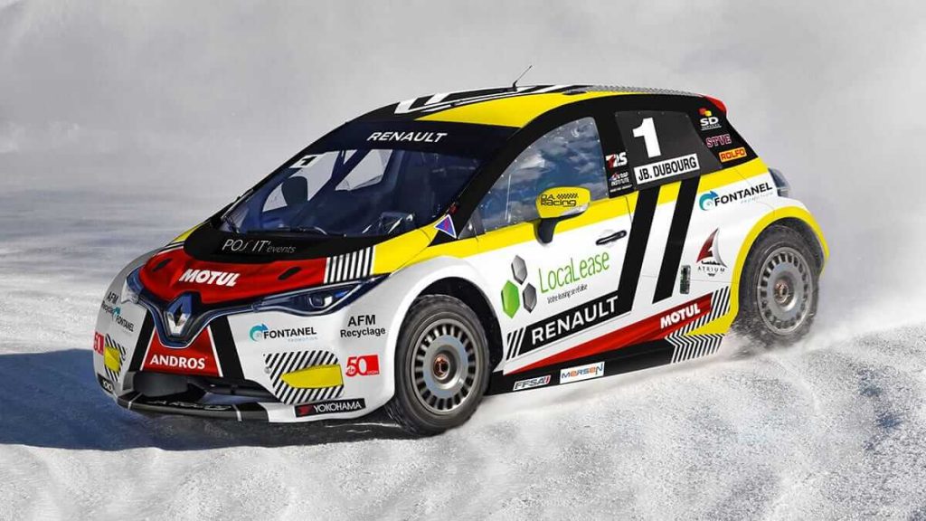 Participation de Renault au E-TROPHEE ANDROS 2021-2022