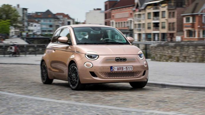 fiat new 500 e