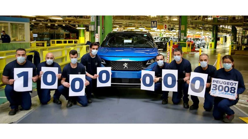 millionieme peugeot 3008