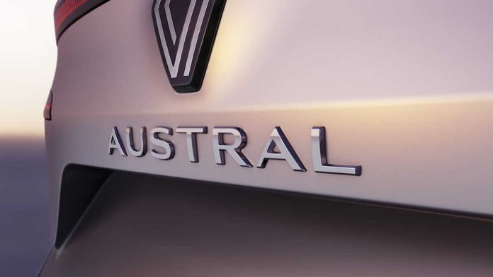 2021 - Renault dévoile le nom de son nouveau SUV Austral