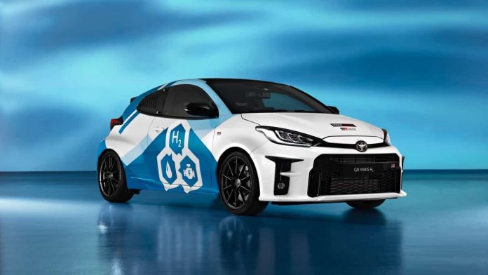 Toyota GR Yaris expérimentale à hydrogène