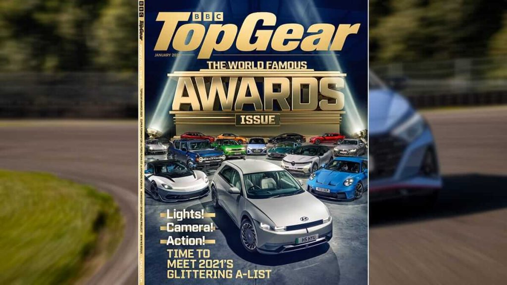 Hyundai en tête des « Top Gear Awards » : Voiture et constructeur de l’année Hyundai Top Gear Awards
