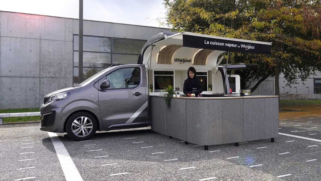 Whirlpool foodtruck par PEUGEOT Design Lab
