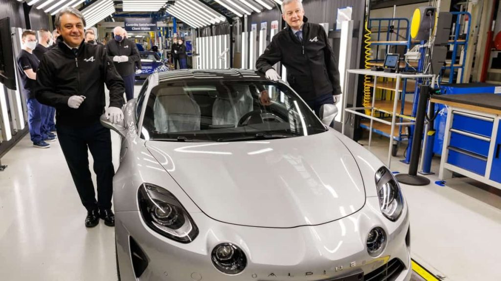 Alpine annonce la production de son futur crossover GT 100 % électrique Alpine - nouveau crossover GT