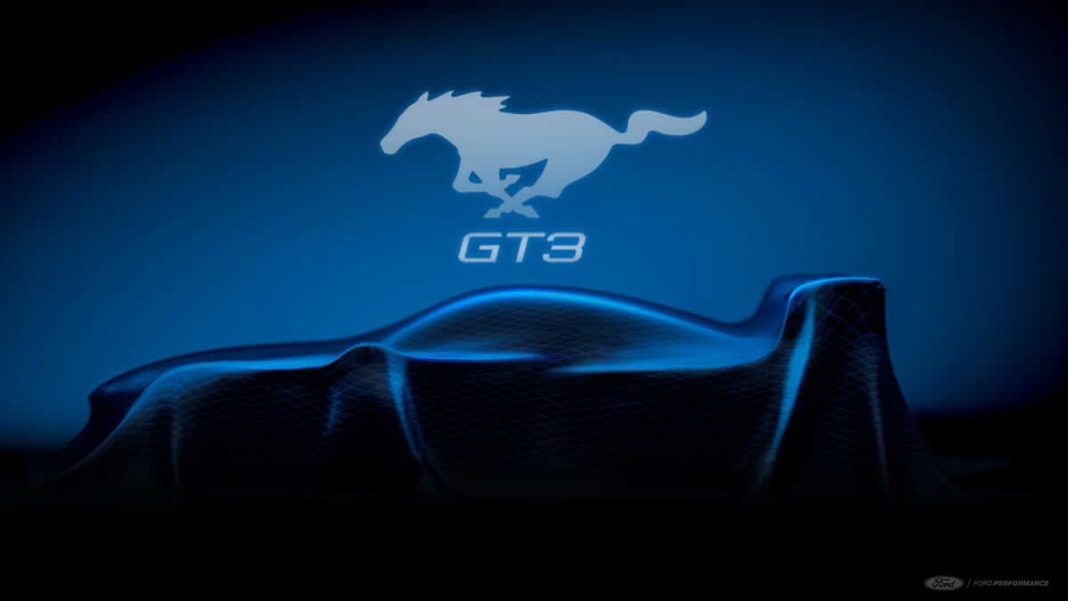 Mustang GT3 Race-Car-render
