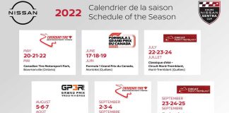 Nissan Sentra 2022-Calendrier