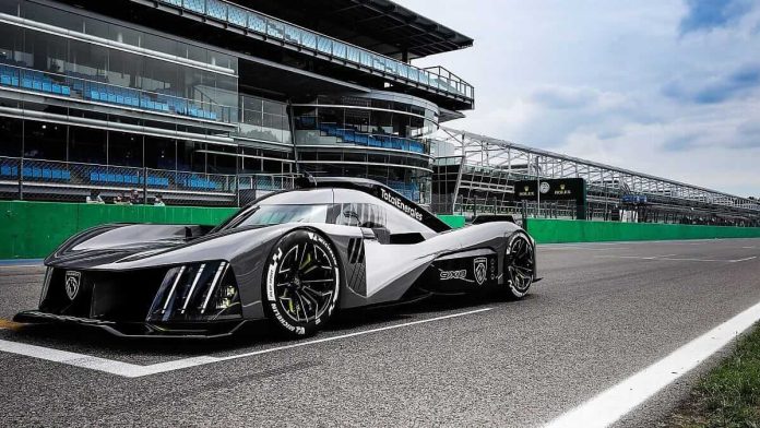 peugeot hypercar 9x8