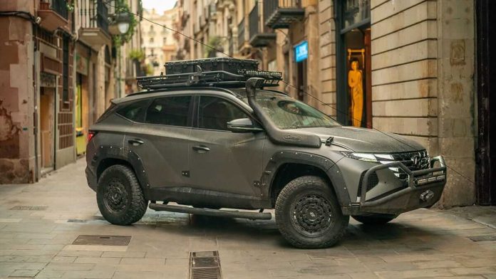 Hyundai TUCSON Beast concept prototype