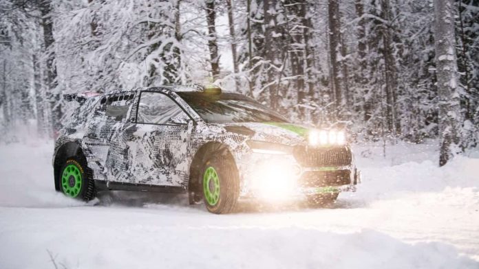 Nouvelle génération de la SKODA FABIA Rally2 evo