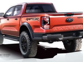 Nouveau Ford Ranger Raptor