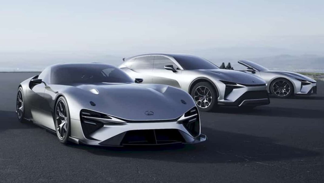 Lexus - future voiture de sport électrique