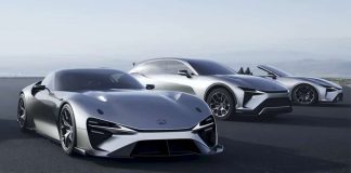 Lexus - future voiture de sport électrique