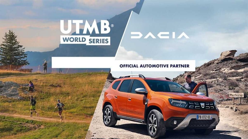 2022 - Dacia et UTMB World Series annoncent un partenariat de plusieurs annes