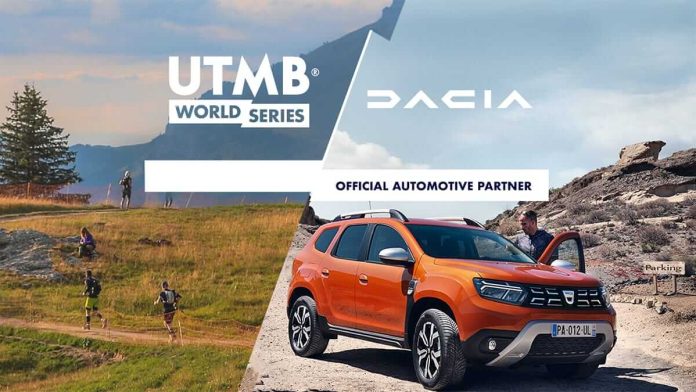 2022 - Dacia et UTMB World Series annoncent un partenariat de plusieurs annes