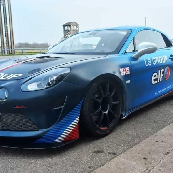 AUTOSPORT GP ALPINE A110 GT4 tests Lurcy