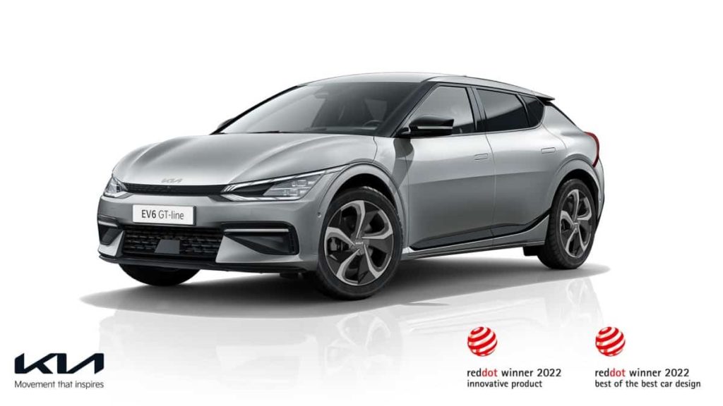 Kia EV6 'Red Dot Design Awards'