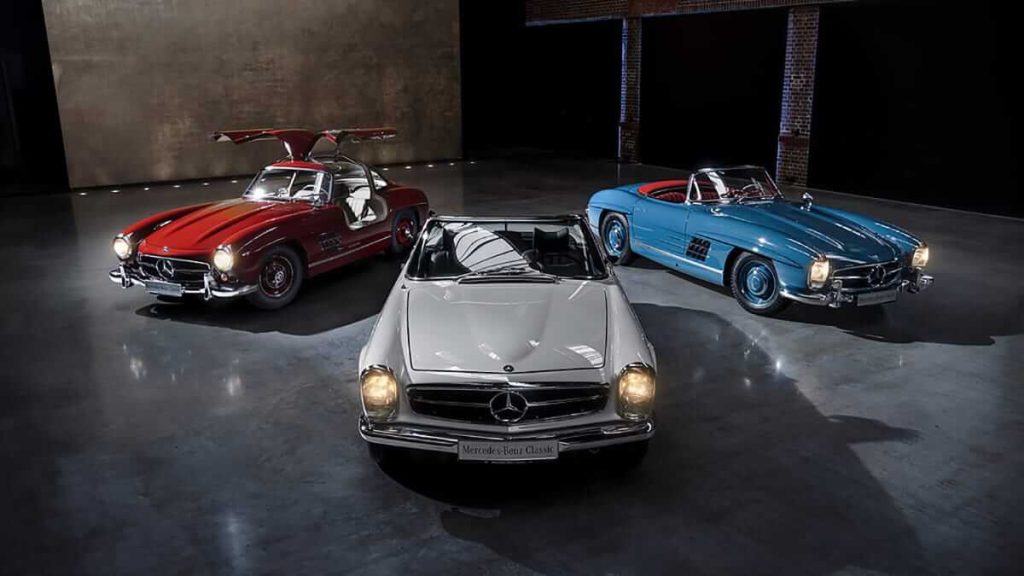 Mercedes-Benz SL : 70 ans de sport, de luxe et de style de vie Mercedes-Benz SL