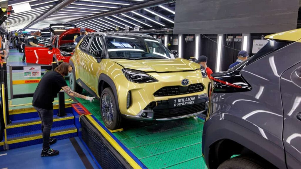 Toyota France : 1 million de véhicules hybrides produits en 10 ans Toyota France
