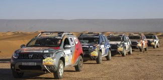 Rallye Acha des Gazelles 2022 3 Duster sur le podium