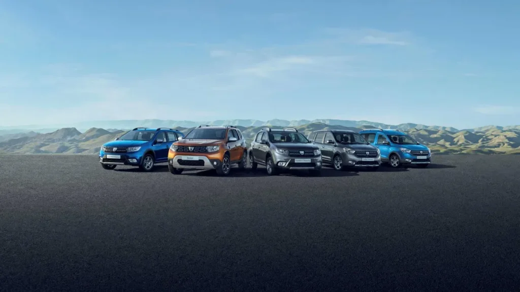 Gamme Dacia